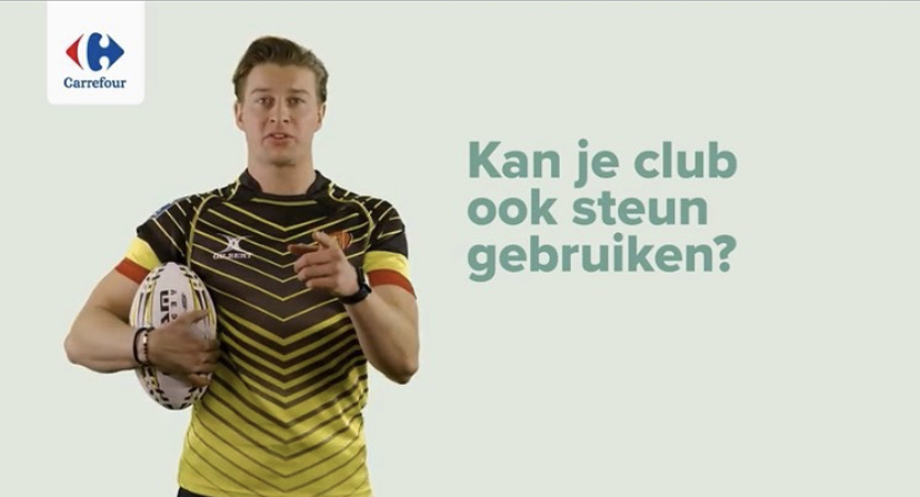 commercial Carrefour "steun je sportclub"